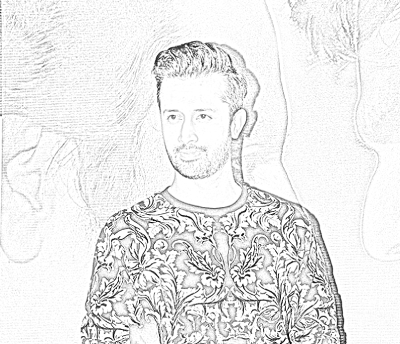 Pencil Sketch of a photo