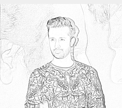 Pencil Sketch of a photo
